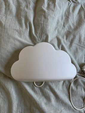 Cloud-Shaped White Night Light